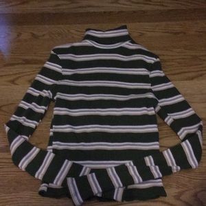 Urban outfitters striped turtleneck